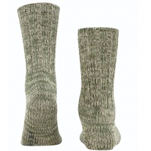 Falke Day Sock Brooklyn Crew (Boot Sock, Chunky Knit Look) Thyme Green Men - 1 Pair